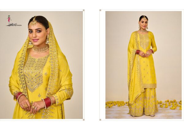 EBA HURMA VOL 38 DESIGNER EMBROIDERED SUITS KARWA CHOUTH