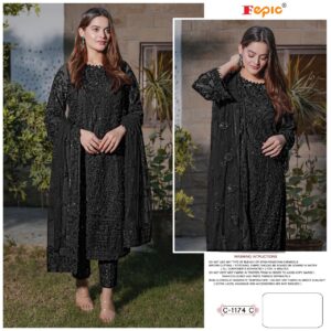FEPIC ROSEMEEN C 1174 C PAKISTANI SALWAR KAMEEZ WHOLESALE