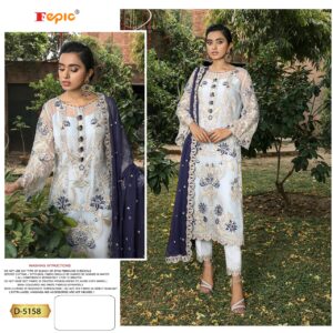 FEPIC ROSEMEEN D 5158 PAKISTANI SUITS WHOLESALE