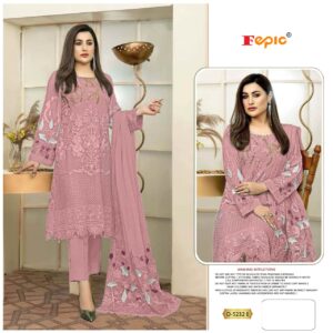 FEPIC D 5232 GEORGETTE PAKISTANI SUITS