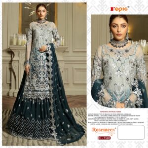 FEPIC ROSEMEEN C 1548 GEORGETTE PAKISTANI SUITS SURAT