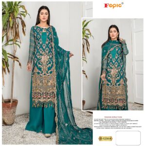 FEPIC D 5238A GEORGETTE PAKISTANI SUIT