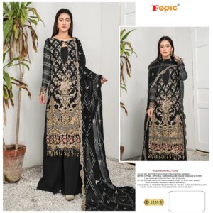 FEPIC D 5238B GEORGETTE PAKISTANI SUIT