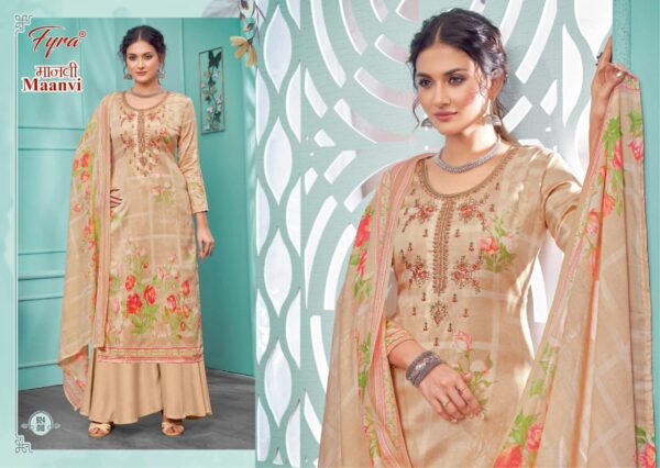FYRA MAANVI 924 COTTON PRINTED SUITS