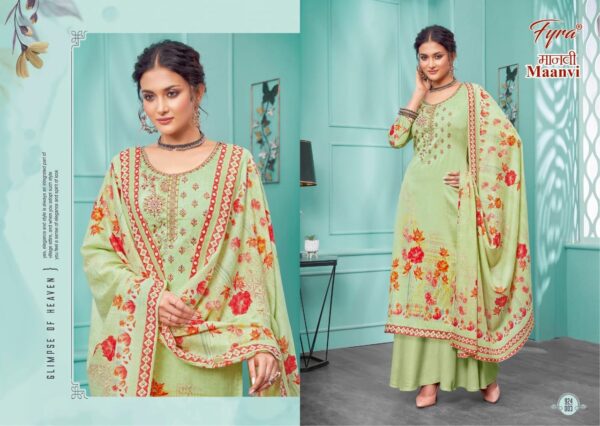 FYRA MAANVI 924 COTTON PRINTED SUITS