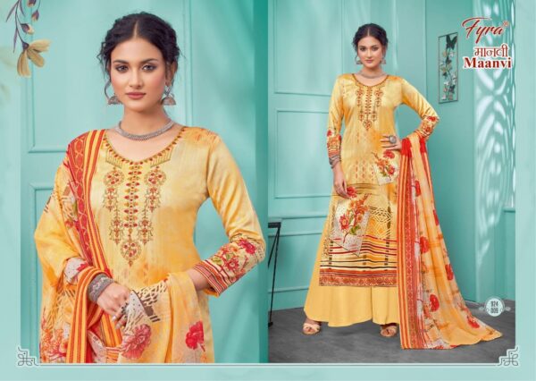 FYRA MAANVI 924 COTTON PRINTED SUITS