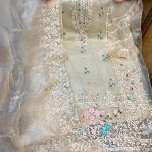 Mehboob Tex Organza Pakistani Dresses Wholesale