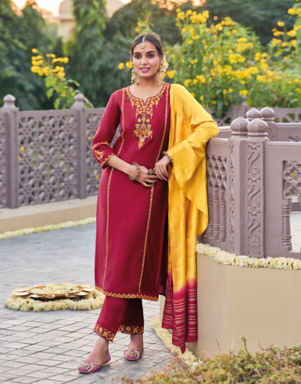 LILY & LALI GULNAAZ KURTI PANT WITH DUPATTA EXCLUSIVE COLLECTION 2023