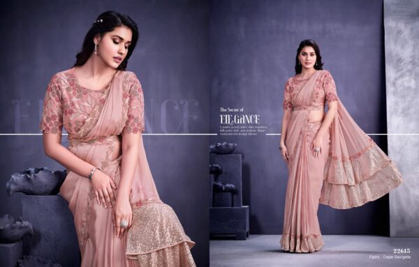 MAHOTSAV MOHMANTHAN ROYAL ALANNAH DESIGNER SAREE WHOLESALE