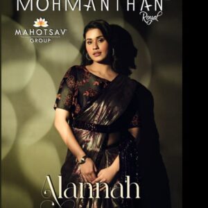 MAHOTSAV MOHMANTHAN ROYAL ALANNAH DESIGNER SAREE WHOLESALE
