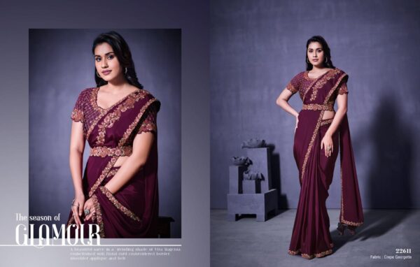 MAHOTSAV MOHMANTHAN ROYAL ALANNAH DESIGNER SAREE WHOLESALE
