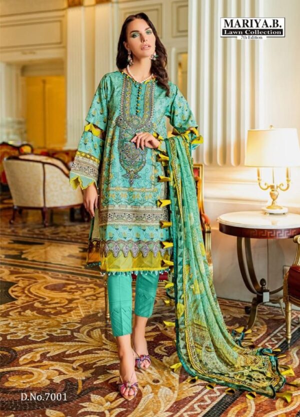 MARIYA B LAWN COLLECTION VOL 7 LAWN KARACHI SUITS SURAT