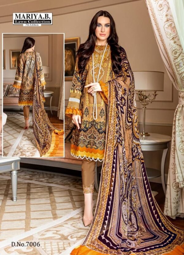 MARIYA B LAWN COLLECTION VOL 7 LAWN KARACHI SUITS SURAT