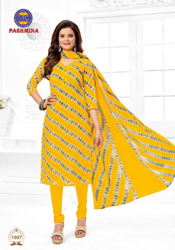 MFC PASHMINA VOL 15 HEAVY COTTON PRINTED SUITS WHOLESALE