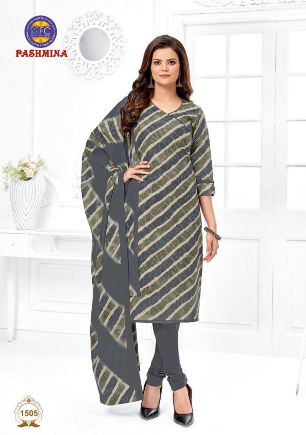 MFC PASHMINA VOL 15 HEAVY COTTON PRINTED SUITS WHOLESALE