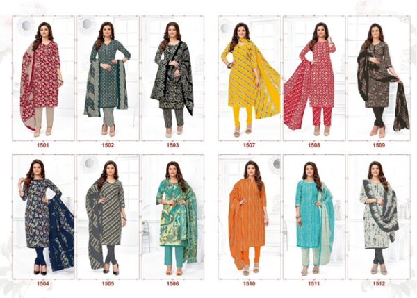 MFC PASHMINA VOL 15 HEAVY COTTON PRINTED SUITS WHOLESALE