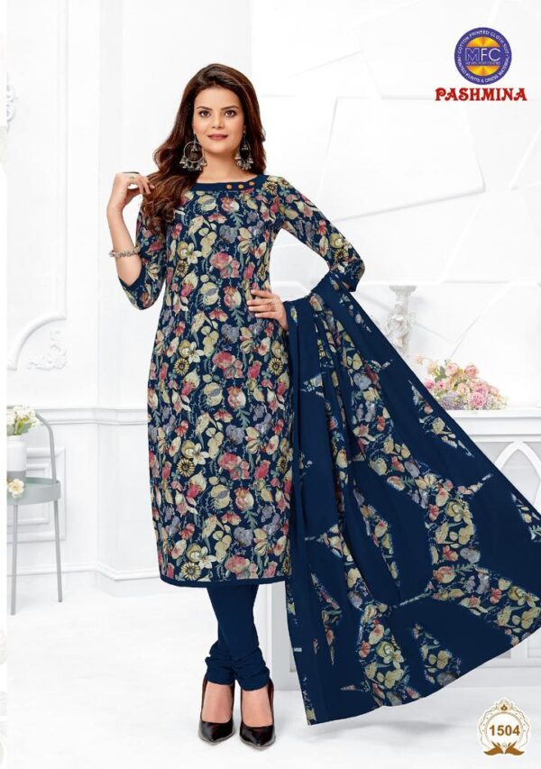 MFC PASHMINA VOL 15 HEAVY COTTON PRINTED SUITS WHOLESALE