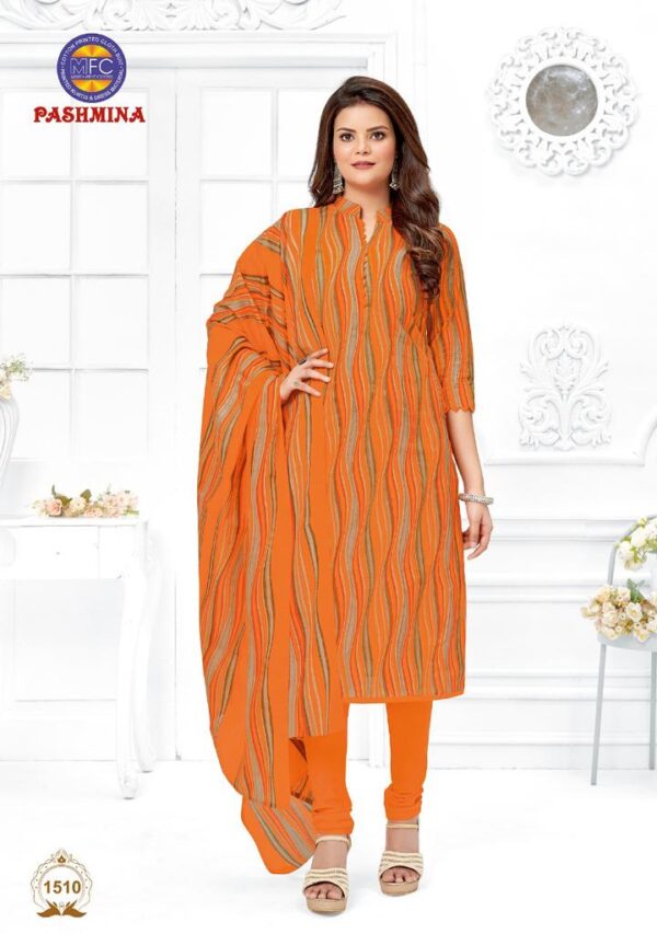 MFC PASHMINA VOL 15 HEAVY COTTON PRINTED SUITS WHOLESALE