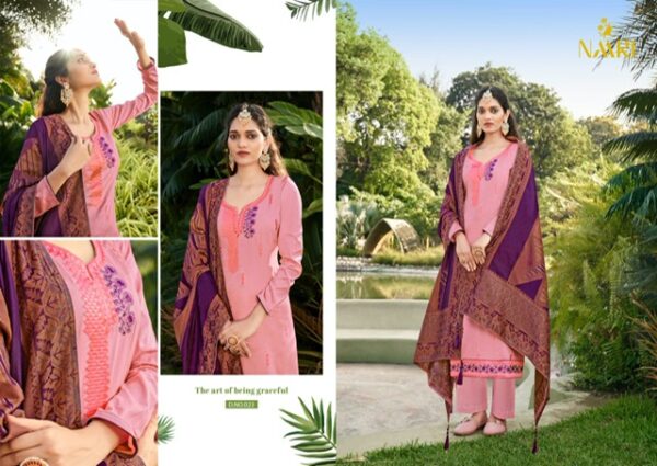 NAARI NASREEN PARAMPARA SILK SALWAR SUITS CATALOG