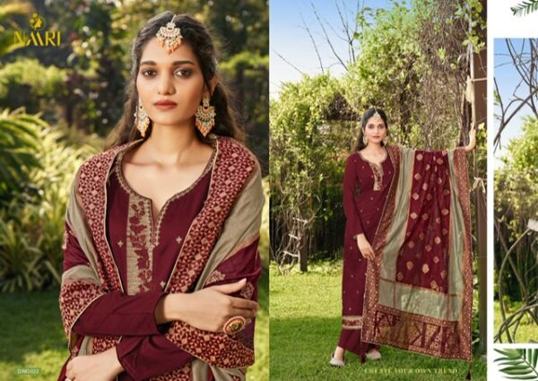 NAARI NASREEN PARAMPARA SILK SALWAR SUITS CATALOG