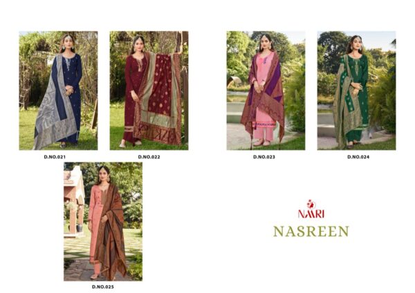 NAARI NASREEN PARAMPARA SILK SALWAR SUITS CATALOG