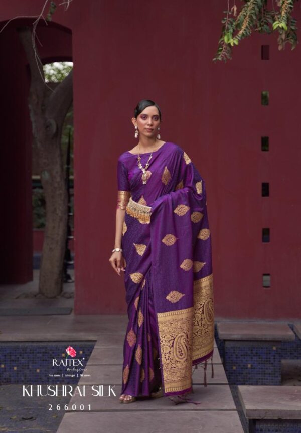RAJTEX KHUSHRAT SILK SATIN SILK SAREES WHOLESALER SURAT