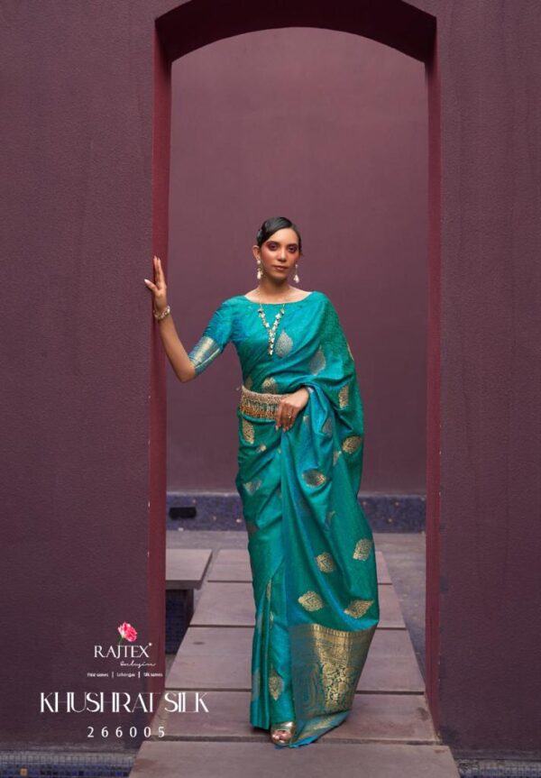 RAJTEX KHUSHRAT SILK SATIN SILK SAREES WHOLESALER SURAT
