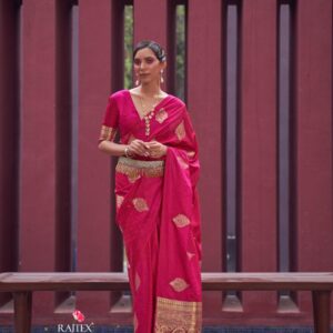 RAJTEX KHUSHRAT SILK SATIN SILK SAREES WHOLESALER SURAT