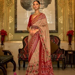 REWAA MANGALKARI PATOLA SILK SAREE WHOLESALER SURAT