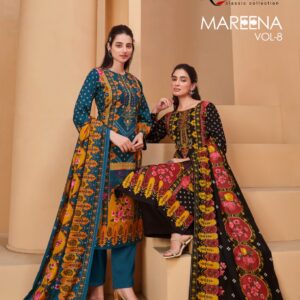 ROMANI MAREENA VOL 8 COTTON SUITS