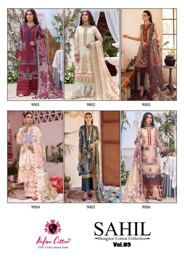 NAFISA SAHIL COTTON COLLECTION VOL 9
