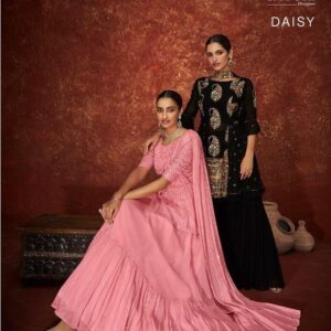 SAYURI DESIGNER DAISY GEORGETTE SUITS LATEST CATALOG