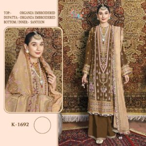 SHREE FABS K 1692 PAKISTANI SUITS