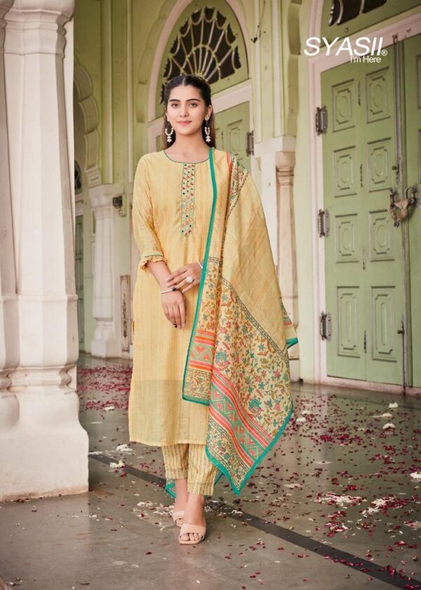SYASII HANDICRAFT VOL 1 KURTI PANT WITH DUPATTA