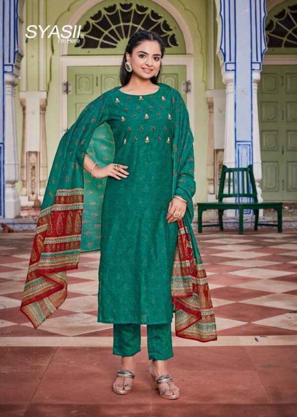 SYASII HANDICRAFT VOL 1 KURTI PANT WITH DUPATTA