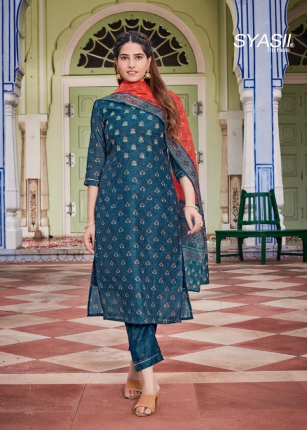 SYASII HANDICRAFT VOL 1 KURTI PANT WITH DUPATTA