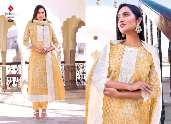 TANISHK FASHION FALAK VOL 4 COTTON PRINTED SUITS