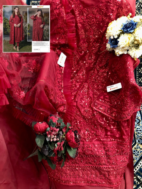 FEPIC ROSEMEEN C 1174 A PAKISTANI SALWAR KAMEEZ WHOLESALE