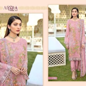 COSMOS FASHION 1702 GEORGETTE PAKISTANI SUITS SUPPLIER
