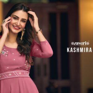 ZAVERI KASHMIRA GEORGETTE HANDWORK PARTYWEAR GOWNS SURAT