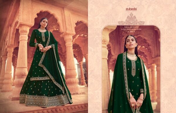 ZUBEDA SAJDA GEORGETTE SUITS WHOLESALE
