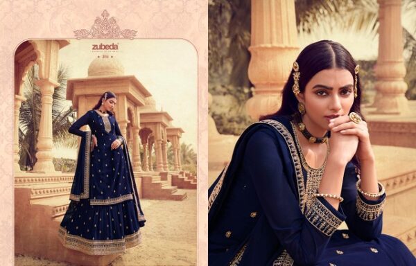 ZUBEDA SAJDA GEORGETTE SUITS WHOLESALE