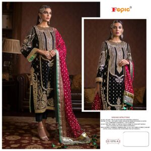 FEPIC C 1276 GEORGETTE PAKISTANI SUITS 2023