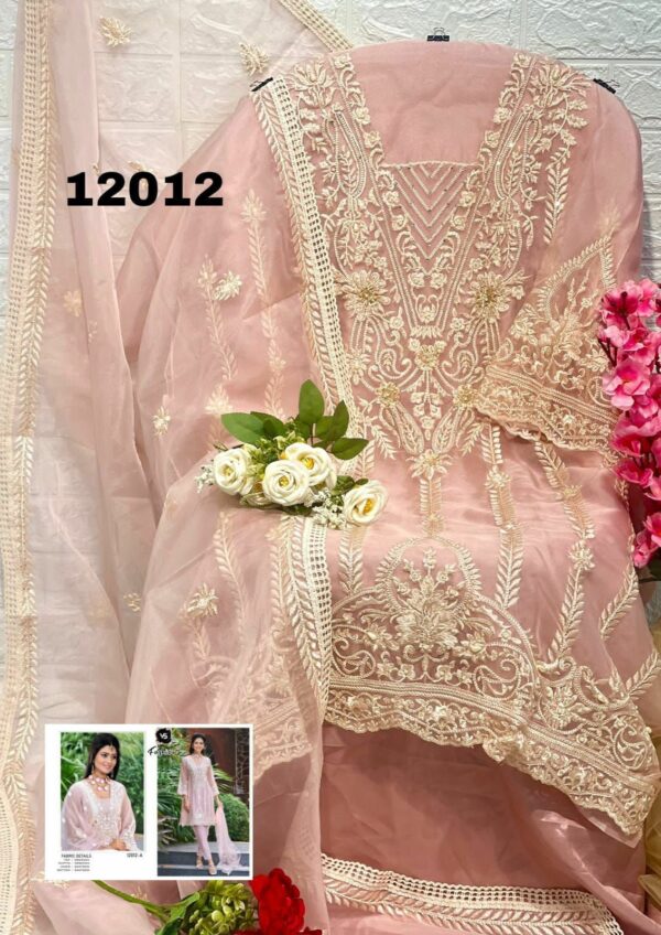 VS FASHION 12012 A ORGANZA PAKISTANI SALWAR KAMEEZ SURAT