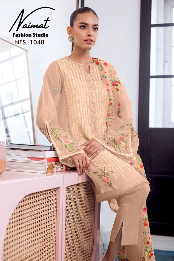NAIMAT FASHION STUDIO NFS 1048 KURTI PANT WITH DUPATTA