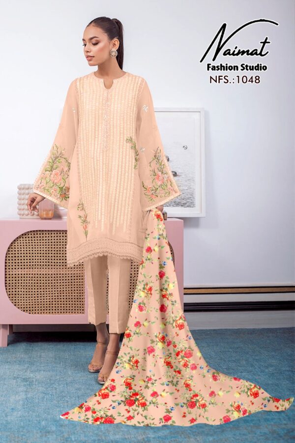 NAIMAT FASHION STUDIO NFS 1048 KURTI PANT WITH DUPATTA