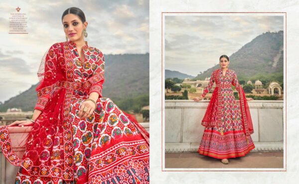 VIRASAT PATOLA DESIGNER GOWNS WITH DUPATTA
