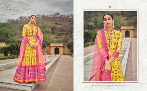 VIRASAT PATOLA DESIGNER GOWNS WITH DUPATTA