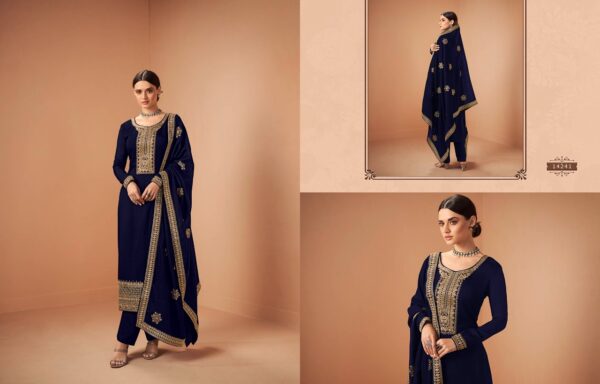ZISA FIRDOSH BLOOMING SILK GEORGETTE SALWAR SUITS SURAT