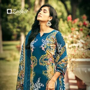 ZULFAT HAYAAT PURE CREP DIGITAL PRINTED SUITS SURAT